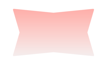 Abstract shape isolated on white background