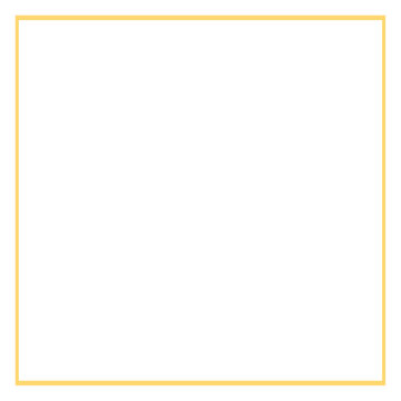 Golden Frame for Compositing, Cards and Web Presentations &ndash; Isolated & Transparent