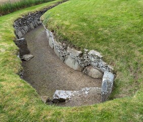 Megalithic Entrance to Burrow Mound
