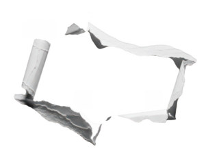 Three Dimensional White Bone Fracture Fixation Plate With Screw Holes For Medical Use