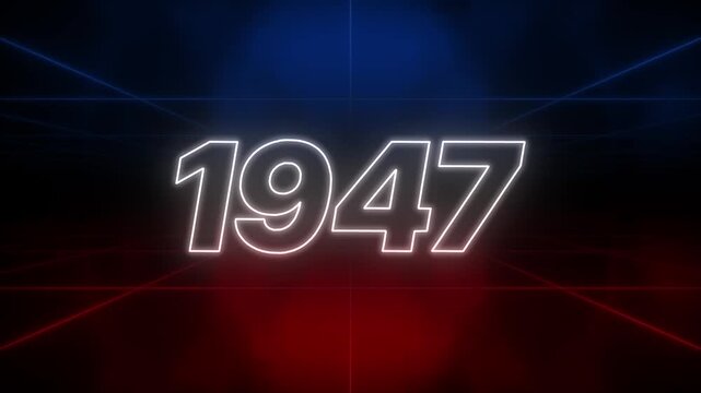 1947 Text Retro Style