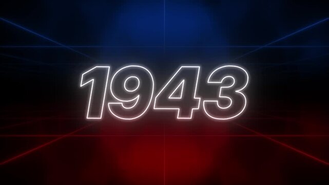 1943 Text Retro Style