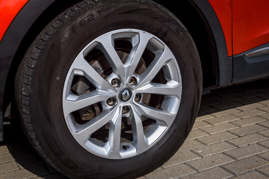 RIGA, LATVIA. 27th July 2023. Renault Kadjar  car.