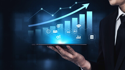 Business growth strategy supports performance analysis, identifies trend patterns, and drives...