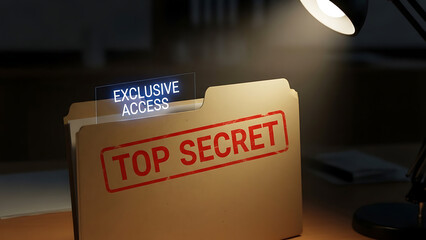 Top Secret File Exclusive Access Confidential Investigation