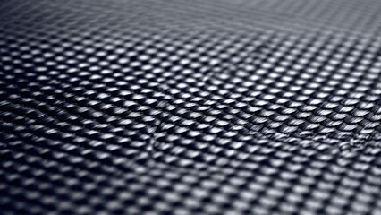 Black and white carbon fiber weave