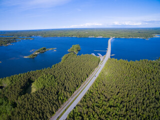 Fjardskaret island on the Gulf of Bothnia north of Vaasa city in Finland