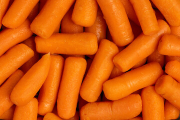 A Bunch Of Baby Carrots