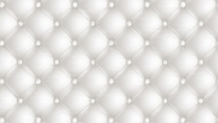 Fototapeta premium White Upholstery Seamless Pattern