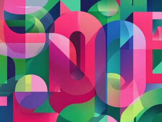 bright and vibrant banner with bold typography and icon on colorful background modern and stylish design