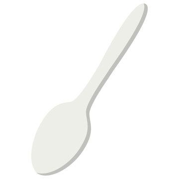 Spoon and Fork Utensil Vector Illustration Isolated on White
