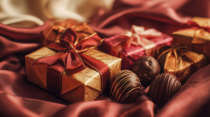 バレンタインデーの高級チョコレートギフト