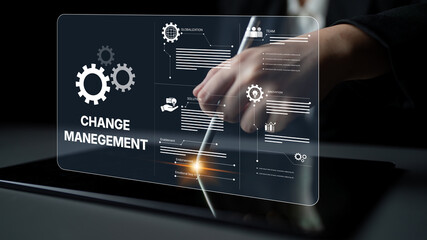 Change management strategy combining innovation, globalization, and teamwork to enable business transformation and emotional engagement in modern organizations Latch