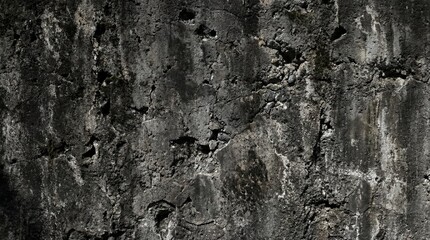 Black or dark gray rough concrete texture with varied tones for backgrounds.