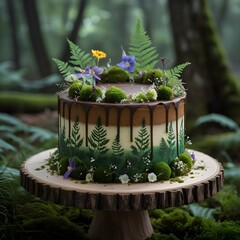 forest style cake