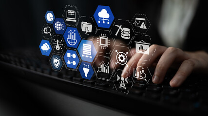 Concept of big data processing and analysis using big data architecture enables insights, big data visualization, and big data integration. Entice