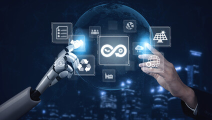 AI improves circular economy by tracking materials, optimizing energy use, reducing emissions, and promoting sustainable development through intelligent resource management. Vouch