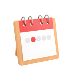 A vibrant calendar, displaying a schedule and important events 