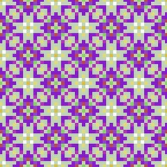 Fototapeta premium Seamless pattern with repeating abstract shapes.Seamless texture. Design element for prints, decoration, cover, textile,wallpaper, background, wrapping paper, clothing, fabric, package, cards.