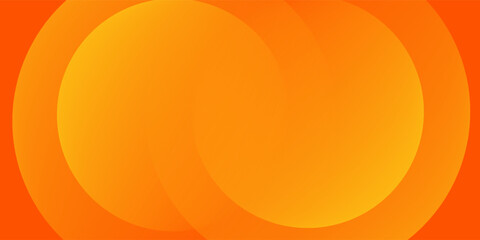 Abstract orange background with circles. Vector illustration.eps10