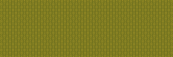 Golden Geometrical Tile Seamless Pattern. Elegant Geometric Vector Illustration. Gold Modern Minimal Shapes. Luxury Background. Art Nouveau Outline BG.