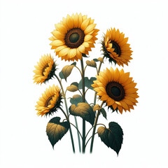 希望の光を放つ花