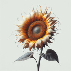 太陽のエネルギーを宿す一輪の花