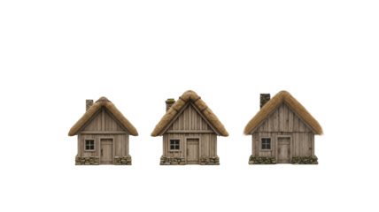 Wooden Cottage House