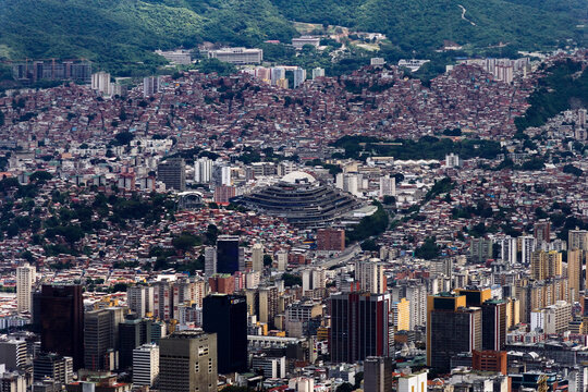 Caracas, Venezuela. El Helicoide Government Building. Detention Center