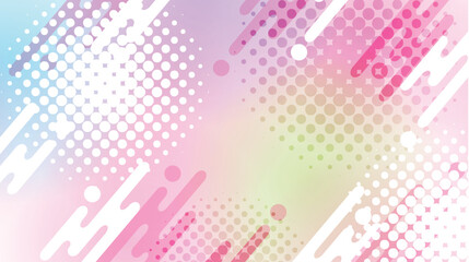 幾何学　抽象的　カラフル　模様　背景