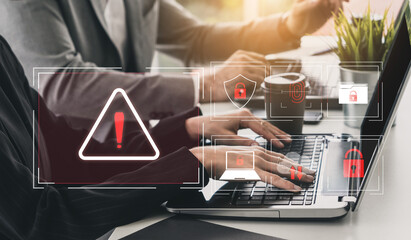 Cybersecurity threat focuses on cybersecurity, threat, and data breach with strong emphasis on system protection, data integrity, and security risks Vouch