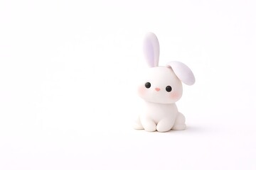 Fototapeta premium Cute 3D Animal Characters Collection in Minimal Pastel Style