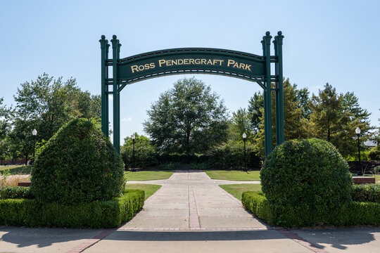 Ross Pendergraft Park is adjacent to Fort Smith National Historic Site