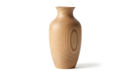 Ceramic Vase with Oval Design.