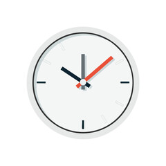 Modern Minimalist Clock Face