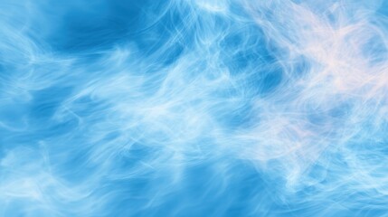 Light blue smoke blends with soft white wisps in a cloudy pattern
