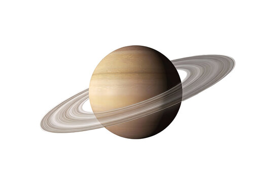 Saturn, the Planet with Distinctive Ring System