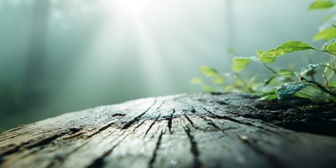 Technology Transforming Green Environments in a Serene Forest Landscape