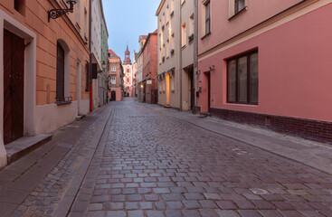 Fara Basilica Poznan Poland at Dawn
