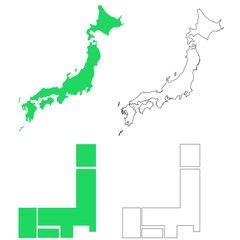 日本地図