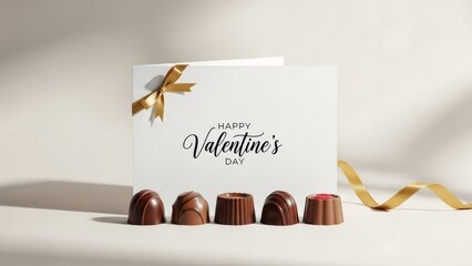 Chocolates for Valentines Day celebration gift.
