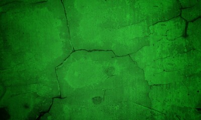 Vivid, textured green surface with pronounced cracks creates a bold abstract backdrop. Ideal for nature-inspired, eco-friendly, or modern design projects needing a striking green texture.