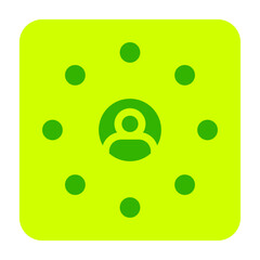 Fototapeta premium User computer Vector Set. Flat Design Vector Pack, Collection and Bundle Design. Icon set with simple outline vector.