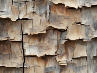 Rough hewn cedar grain with a splintered weathered texture
