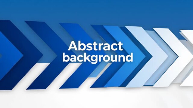 Blue arrow pattern abstract background motion graphic