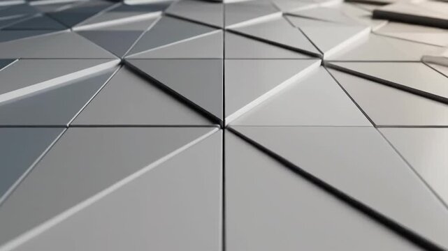 Geometric abstract surface texture with light and shadow play