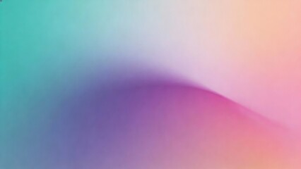 Soft gradient background with smooth color transition blending teal purple pink and peach pastel hues in a seamless minimalistic high resolution abstract digital art texture with soft focus