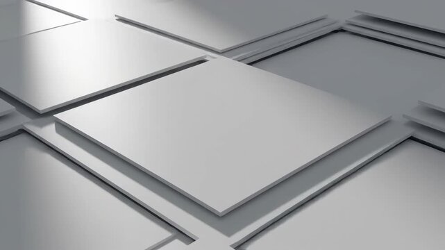 Subtle light on abstract geometric surface background for presentation