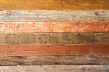 Full frame shot of wooden panel background and texture. The textured and surface of wood background.