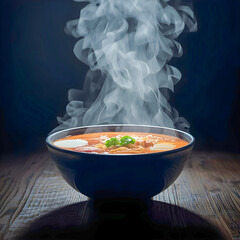 Street Noodles Background